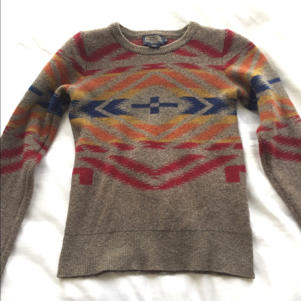 Pendleton Lambs Wool Crewneck Sweater